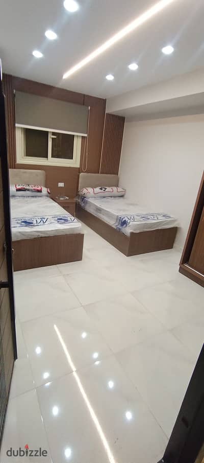 Studio for rent, First Living Area, 6th of October, Fifth neighborhood, Third floor, Elevator