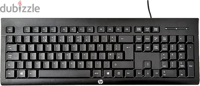 كيبورد HP K1500 أصلية زيرو (استعمال مرتين فقط) بالكرتونه
