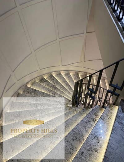 No down payment villa less than its price in the heart of the gathering 339 meters villas only landscape view in the golden square next to the American university