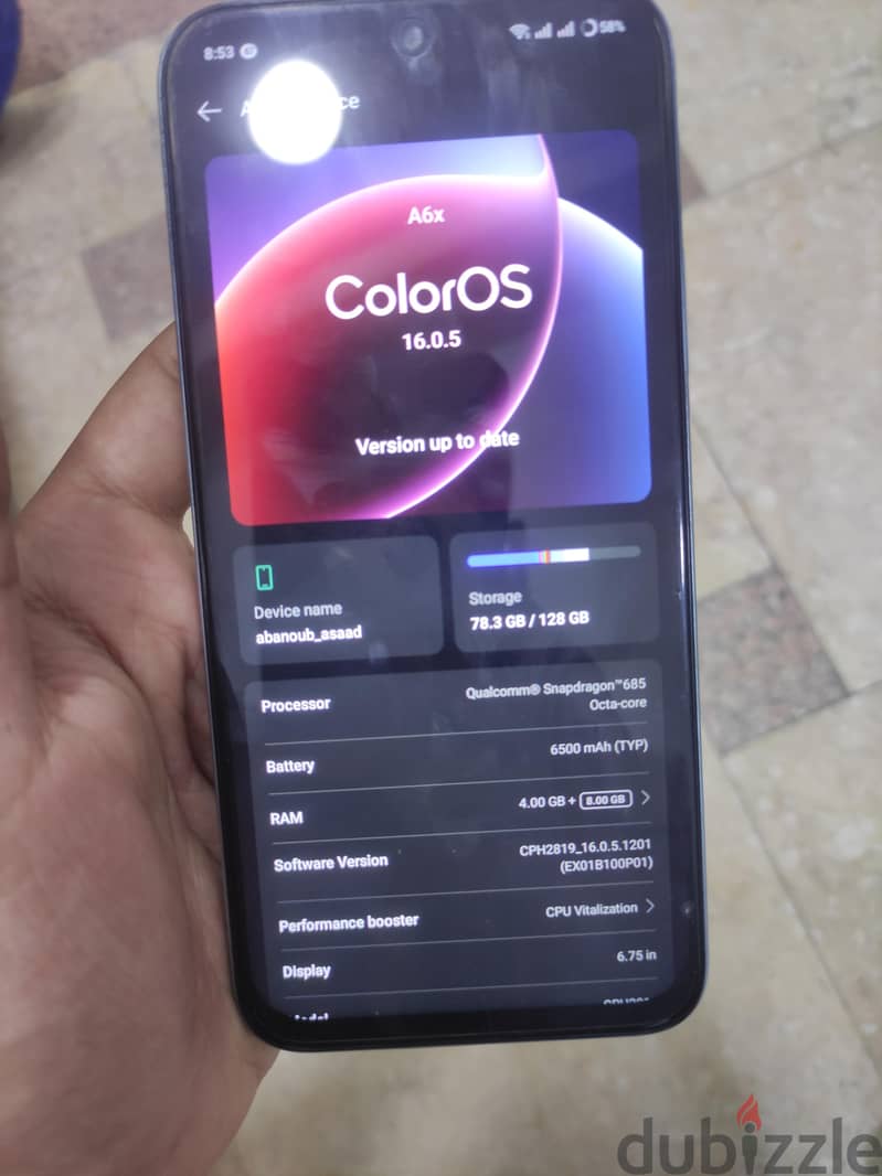 OPPO A6x 4G 3