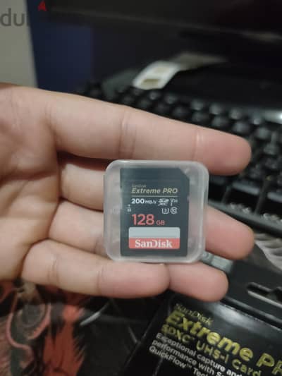 sandisk extreme pro 128gb كارت ميموري سانديسك