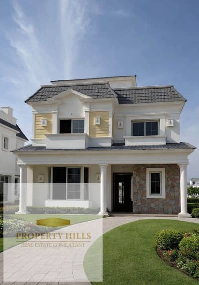Lowest-priced fully finished villa, ready to move in, at Mountain View, next to AUC and directly on 90th Street. Only 5% down payment for a limited ti