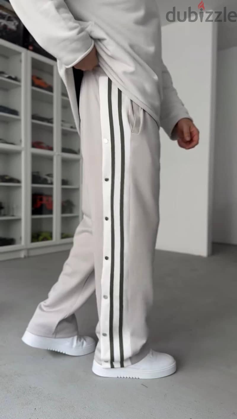 بنطلون Side-Button Oversized 1