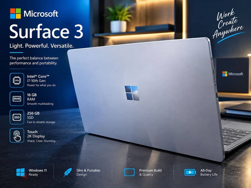 Microsoft surface 3 1