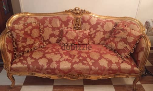 صالون مدهب اربع قطع