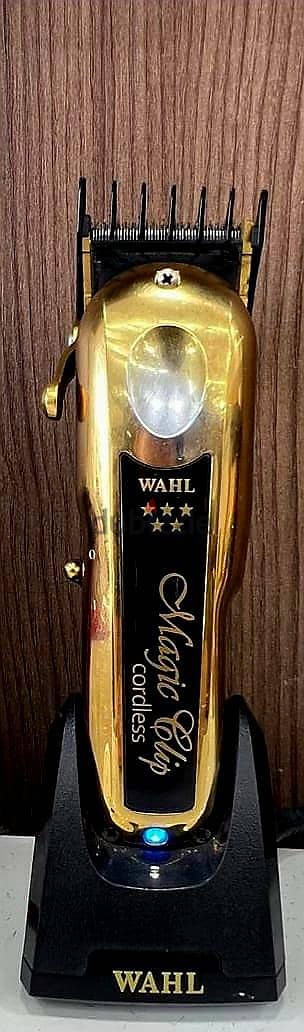 ماكينة حلاقة Wahl Magic Clip Gold Cordless (الإصدار الذهبي)