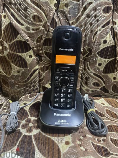  تليفون باناسونيك لاسلكي للبيع  Panasonic KX-TG3411BXH