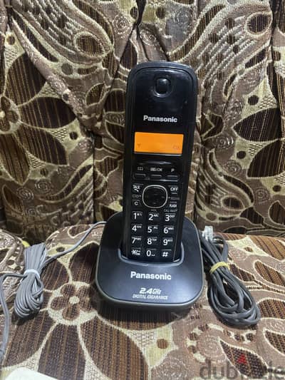  تليفون باناسونيك لاسلكي للبيع  Panasonic KX-TG3411BXH