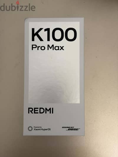 Xiaomi Redmi K100 Pro Max مدفوع الضريبة