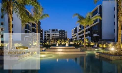 Furnished apartment for sale in Waterway, immediate delivery, best layout, direct landscape & lagoon view, prime location.