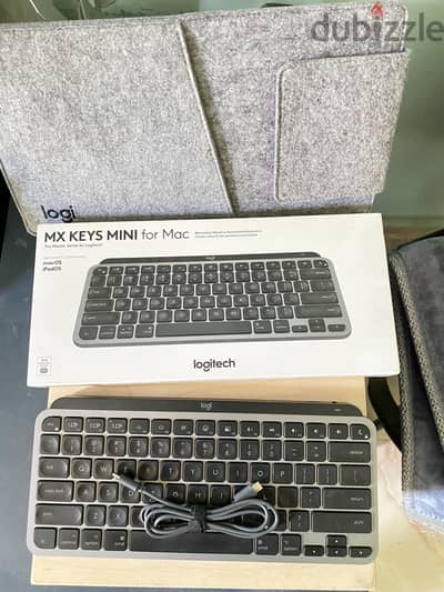 Logitech MX Keys Mini for Mac & Sleeve