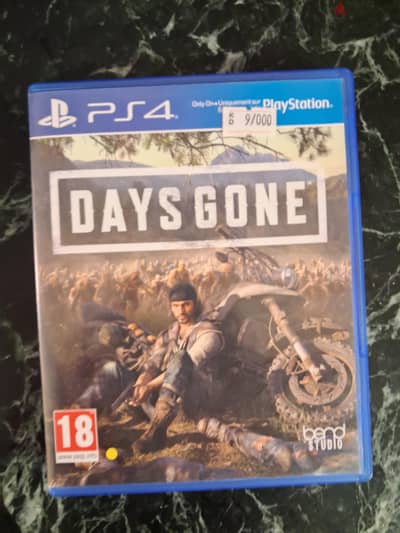 days gone عربي وانجليزي  مستعمل ٨٠٠ جنيه