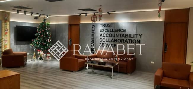 Office for Rent –350M in portal mall | Immediate Delivery | Fully Finished  to an Ultra Super Lux  with A/C | Prime Location in Sheikh Zayed .