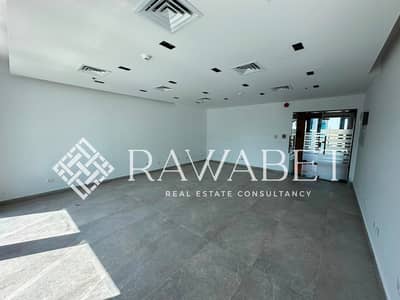 Office for Rent 65m in park street mall open space Immediate Delivery | Fully Finished  Ultra Super Lux  with A/C  . Prime location in el sheikh zayed