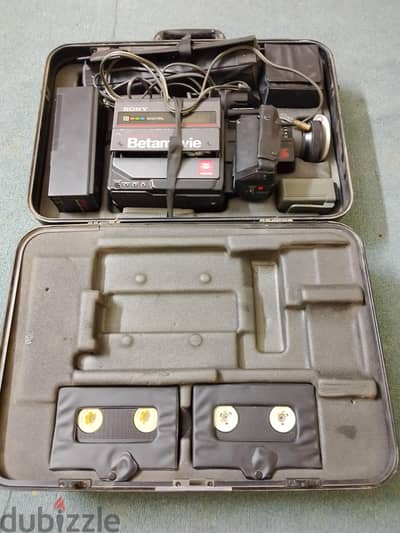 كاميرا فيديو سوني بيتا موفي أنتيك نادرة 1984 Sony Betamovie
