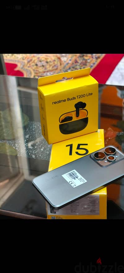 ريلمى  15 5G.   كسر استعمال شهرين