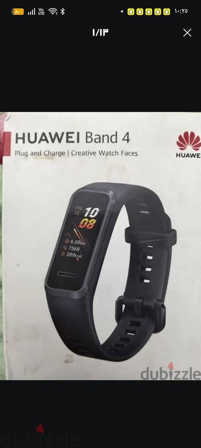 Huawei Band 4  اصليه حاله زيرو استخدام  من 3/4 فقط  I'lla