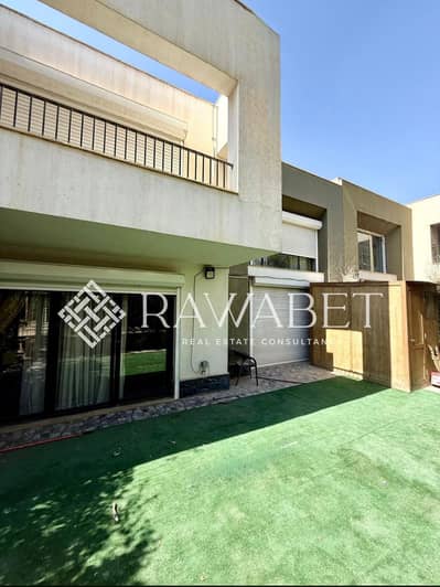 A premium 320 sqm townhouse for sale in SODIC Westown, featuring a practical layout designed for comfortable living, along with private front and back