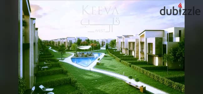 Villa for Sale in Keeva Compound - Al Ahly Sabbour - Open Landscape View - 6th of October