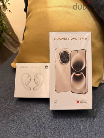 Huawei Nova 15 Max + FreeArc - هواوي نوفا ١٥ ماكس + سماعة فري أرك