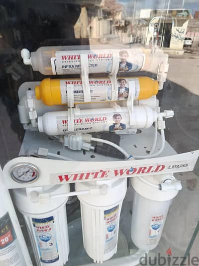 فلتر مياه ٧ مراحل ماركة وWhite World