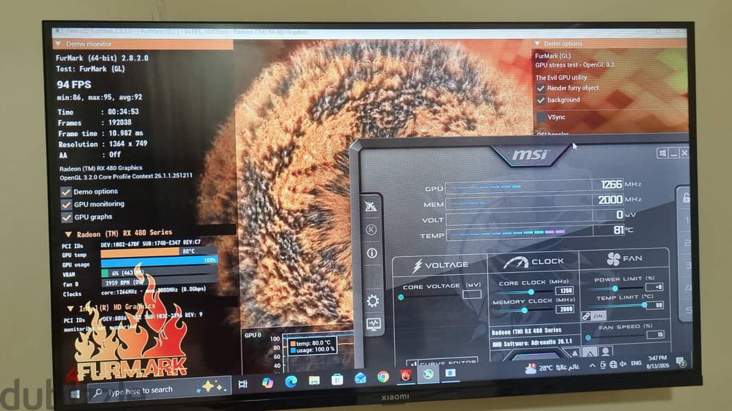 rx 480 8g 2