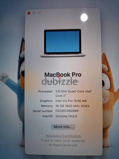 Macbook Pro 2015 15 inch اعلي نسخه