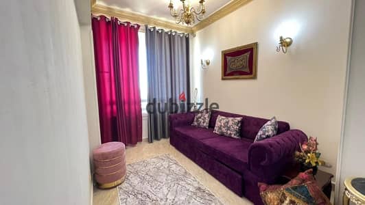 100m furnished apartments in Smoha, air-conditioned, first residence, 2 rooms and reception, 2nd floor 5