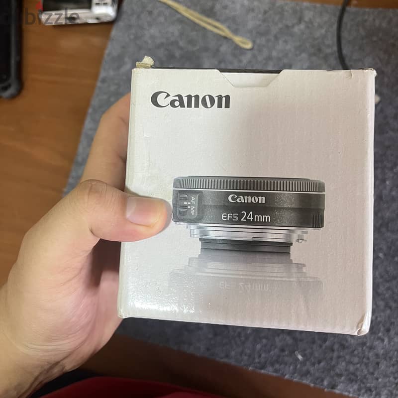 عدسة كانون 24mm 3