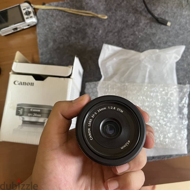 عدسة كانون 24mm 5