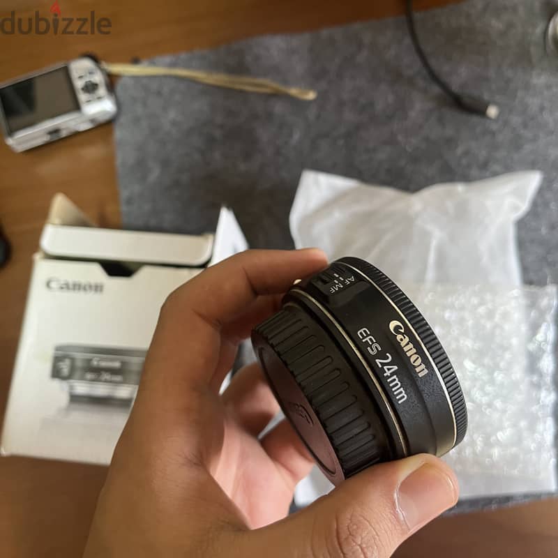 عدسة كانون 24mm 6