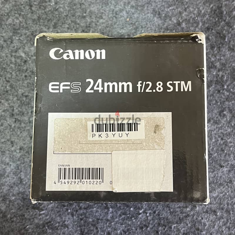 عدسة كانون 24mm 8