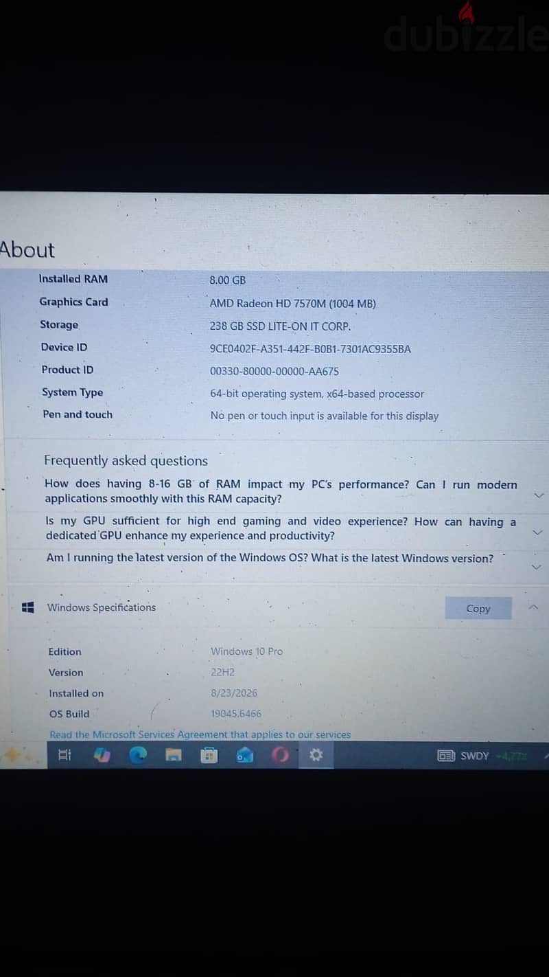 لابتوب hp elitebook 2
