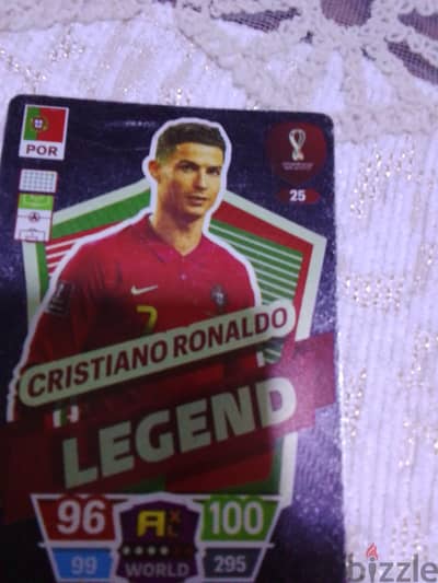 كارت كرة قدم panini اصلي