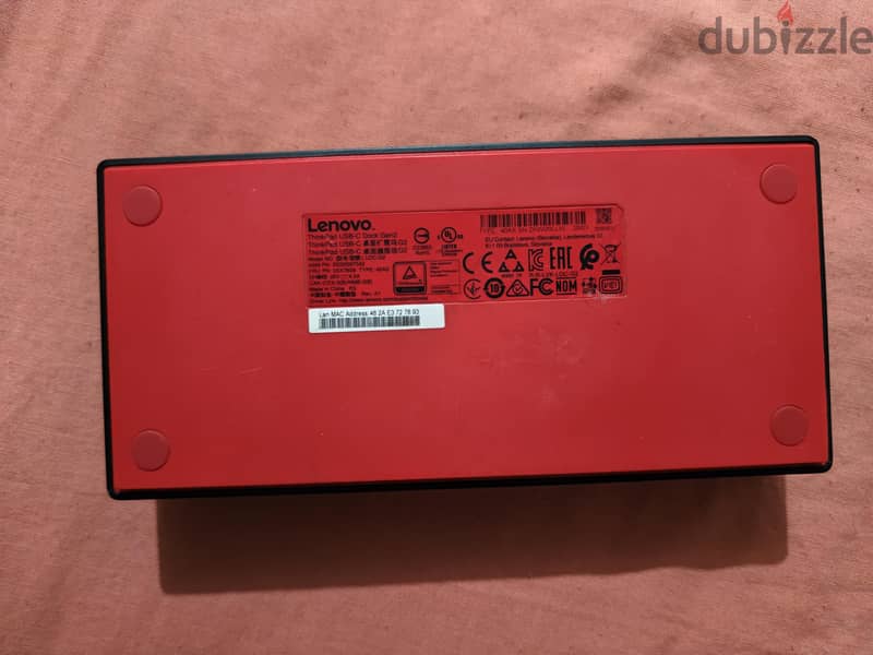 ThinkPad USB-C Dock Gen 2 1