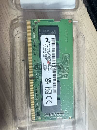  2×8GB Micron DDR4 3200MHz RAM Laptop – إجمالي 16GB
