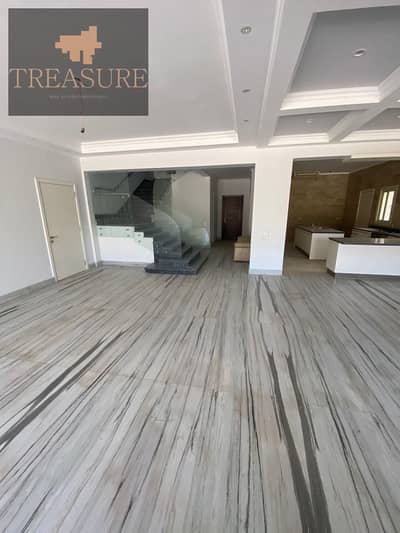 semi furnished Standalone villa with Private pool for rent in PK1 - new cairo