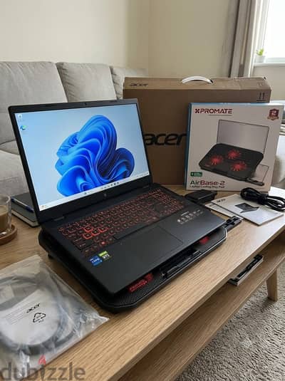 New Acer Nitro RTX 5050(8G) Gaming Laptop + Primate AirBase-2