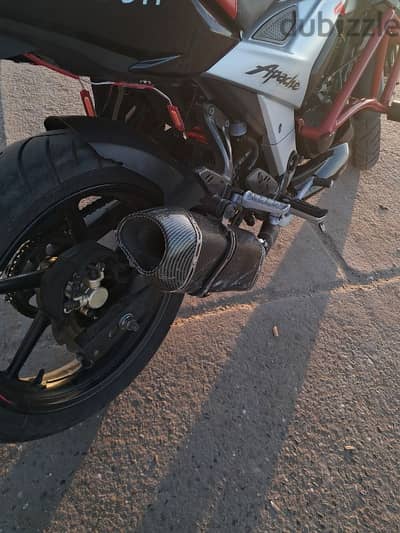 Apache rtr 160 4v. اباتشي ١٦٠
