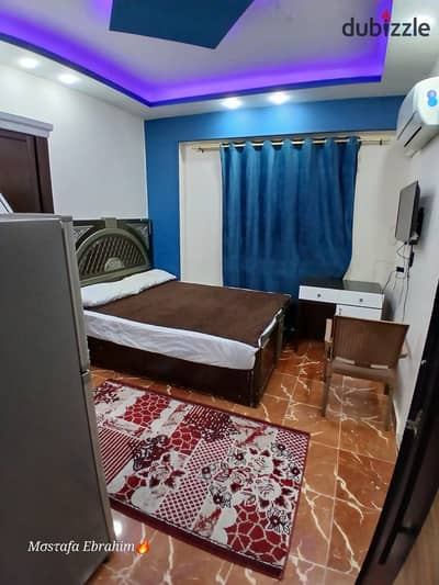 أستديو سنجل فرش VIP للإيجار في مدينة ستة اكتوبر الحي الأول