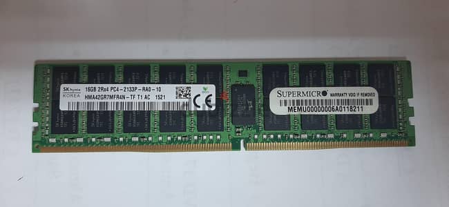بحاله وسعر مميز جدا رام Ram 16GB DDR4-للوركستيشن