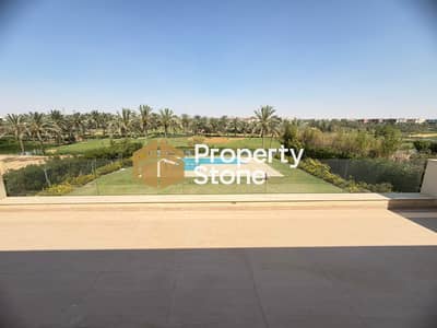 Villa for Rent in Katameya Dunes | Direct Golf & Lakes View | Fully Finished with ACs | Private Swimming Pool | Private Garden | Garage