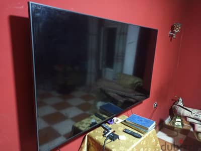 شاشه ال جى 70 بوصه  سمارت 4k شغاله تمام بس واخده خبطه