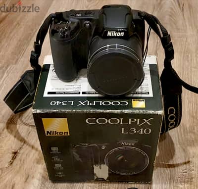 فررصة كاميرا فيديو وتصوير ديجيتال وارد الكويتNikon CoolpixL340 زوم 28x فررصة كاميرا فيديو وتصوير ديجيتال وارد الكويتNikon CoolpixL340 زوم 28x