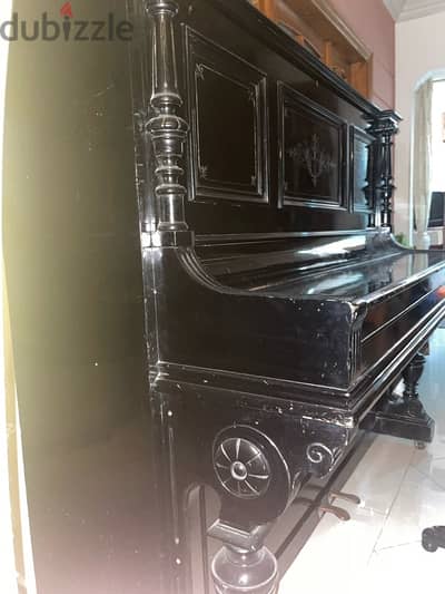 Vintage Joh. Kuhse Dresden Acoustic Piano – Rare Antique German Piece