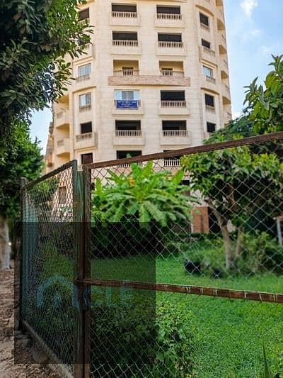 . Super deluxe apartment with a stunning garden view for rent, first occupancy , at the lowest price in Ibrahim Salem Street , Golf Land , Heliopolis