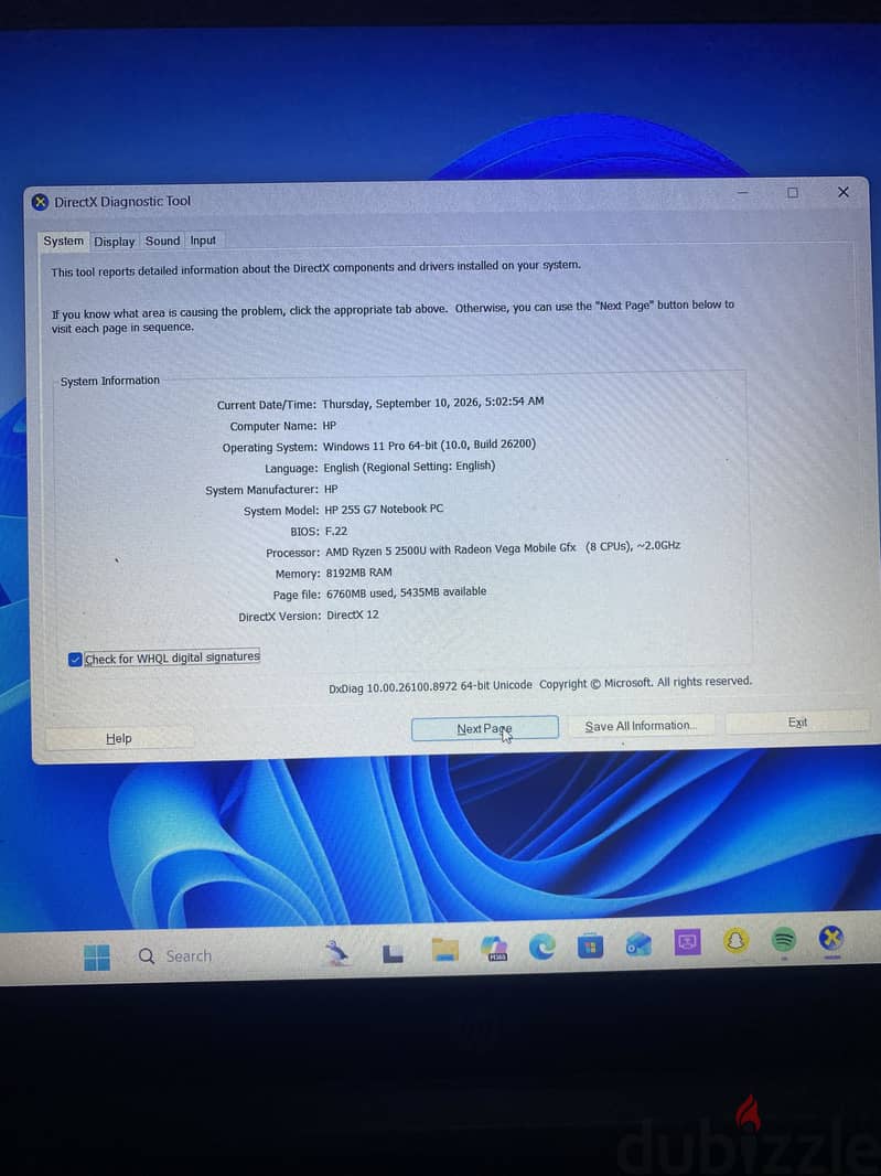Hp255g7note book 1