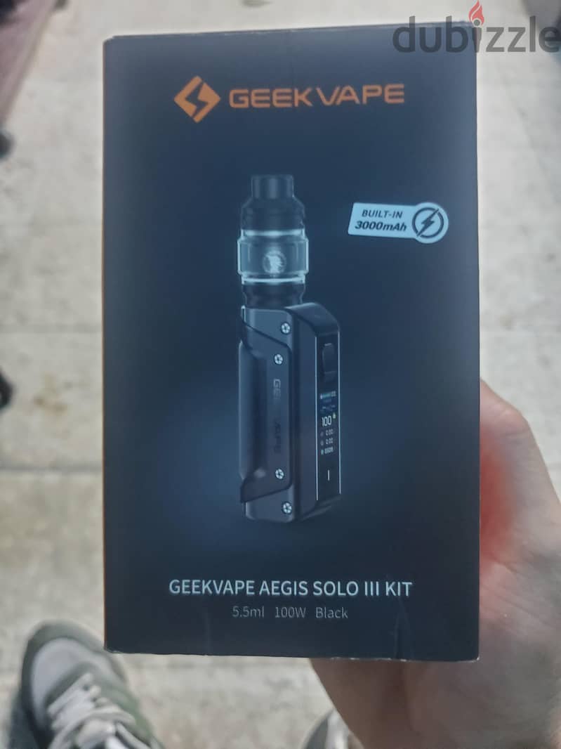 vape kit aegis solo 3 10