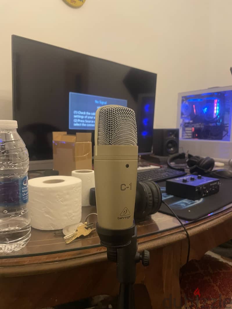 Behringer C1 + M Audio Solo 1