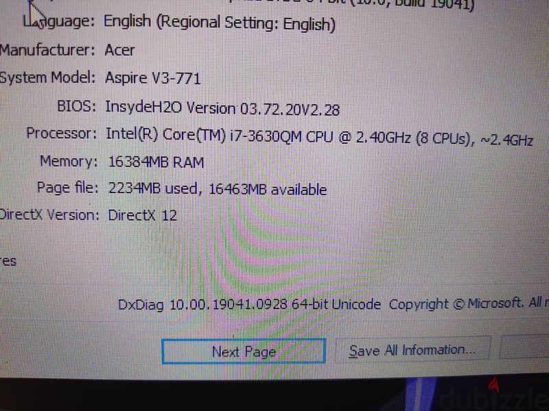 Nvidia 2GB+i7MQ+16GB+256ssd+1tb+17.3inch screen 6